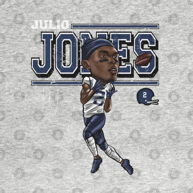 Julio Jones Tennessee Cartoon by Buya_Hamkac